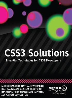 【预售】Css3 Solutions: Essential Techniques for Css3
