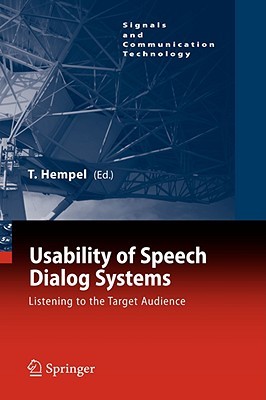 【预售】Usability of Speech Dialog Systems: Listening to the