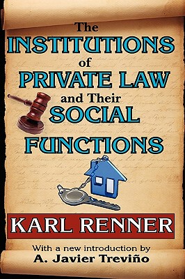 【预售】The Institutions of Private Law and Their Social