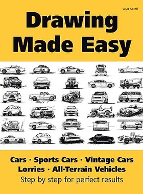【预售】Drawing Made Easy: Cars, Lorries, Sports Cars