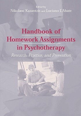 【预售】Handbook of Homework Assignments in Psychotherapy: