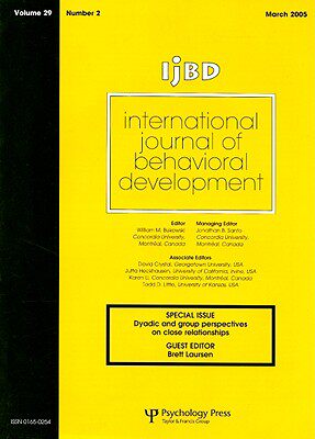 【预售】International Journal of Behavioral Development