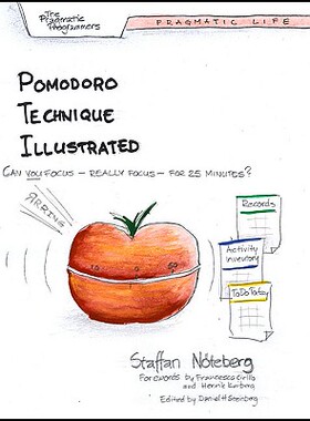 现货 Pomodoro Technique Illustrated: The Easy Way to Do