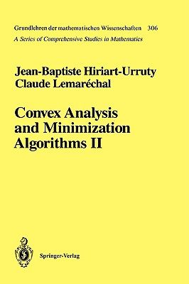 【预售】Convex Analysis and Minimization Algorithms: Part 2: