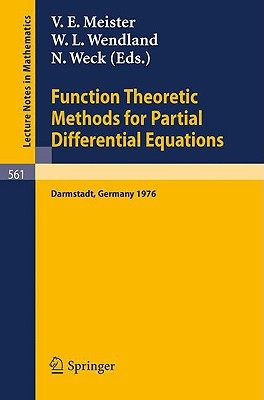 【预售】Function Theoretic Methods for Partial Differential