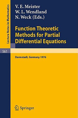 【预售】Function Theoretic Methods for Partial Differential