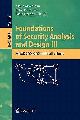 【预售】Foundations of Security Analysis and Design III: