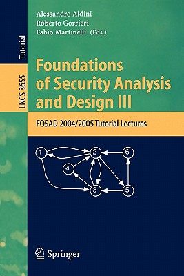 【预售】Foundations of Security Analysis and Design III: