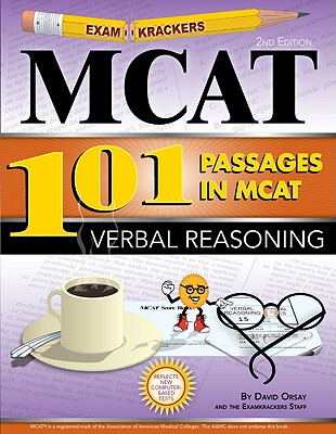 【预售】Examkrackers 101 Passages in MCAT Verbal Reasoning