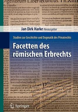 【预售】Facetten Des Romischen Erbrechts: Studien Zur
