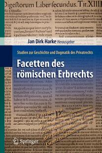 【预售】Facetten Des Romischen Erbrechts: Studien Zur