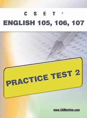 【预售】Cset English 105, 106 Practice Test 2