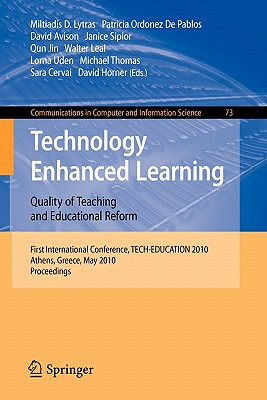 【预售】Technology Enhanced Learning: Quality of Teaching