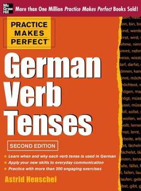 【预售】Practice Makes Perfect German Verb Tenses, 2nd