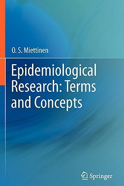 【预售】Epidemiological Research: Terms and Concepts
