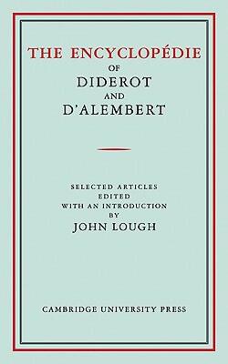 【预售】The Encyclop Die of Diderot and D'Alembert: Selected