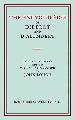 【预售】The Encyclop Die of Diderot and D'Alembert: Selected - 封面
