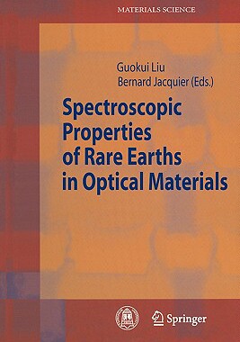 【预售】Spectroscopic Properties of Rare Earths in Optical