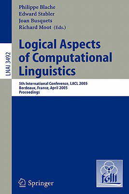 【预售】Logical Aspects of Computational Linguistics: 5th
