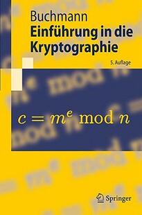 【预售】Einfuhrung in Die Kryptographie