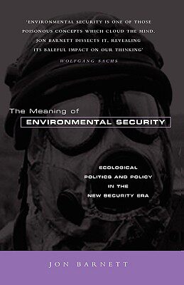 【预售】The Meaning of Environmental Security: Ecological