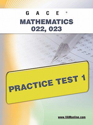 【预售】Gace Mathematics 022, 023 Practice Test 1