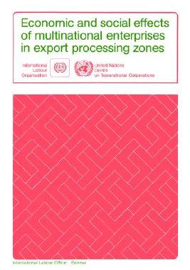 【预售】Economic and Social Effects of Multinational