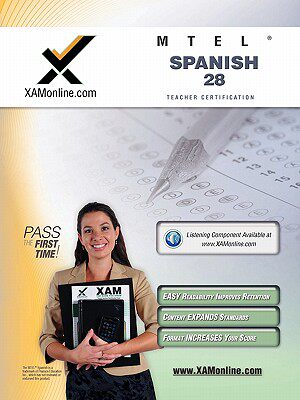 【预售】Mtel Spanish 28 Teacher Certification Test Prep