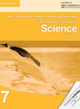 【预售】Cambridge Checkpoint Science Workbook 7