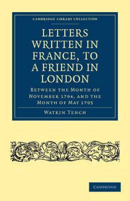 【预售】Letters Written in France, to a Friend in London: