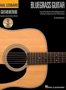 【预售】Bluegrass Guitar [With CD (Audio)]