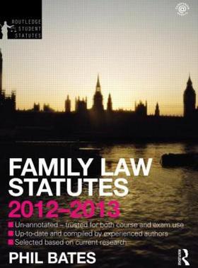 【预售】Family Law Statutes 2012-2013