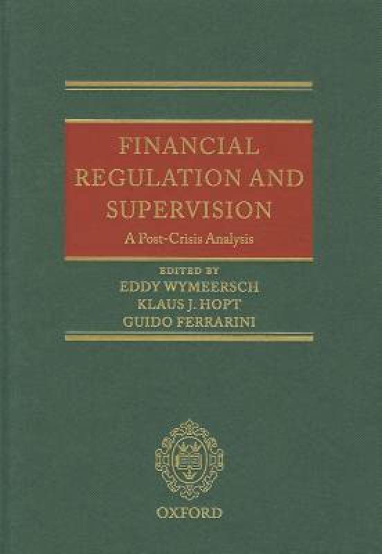 【预售】Financial Regulation and Supervision: A Post-Crisis