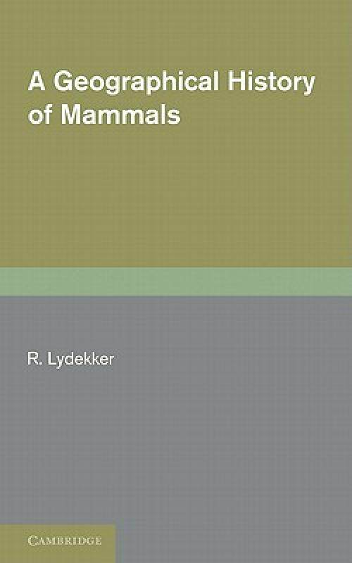 【预售】A Geographical History of Mammals