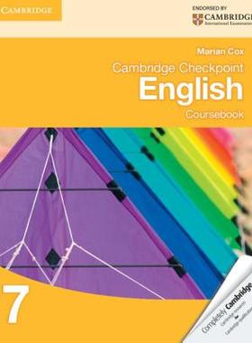 【预售】Cambridge Checkpoint English Coursebook 7