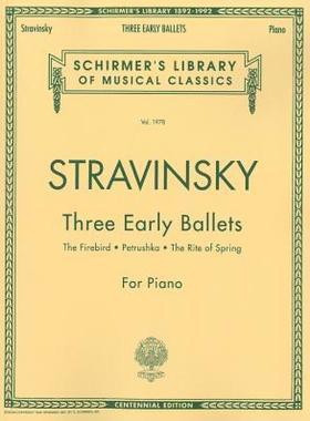 【预售】Three Early Ballets (the Firebird, Petrushka, the