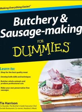 【预售】Butchery & Sausage-Making for Dummies