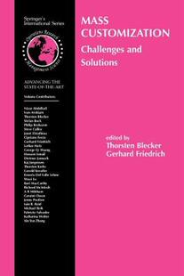 【预售】Mass Customization: Challenges and Solutions