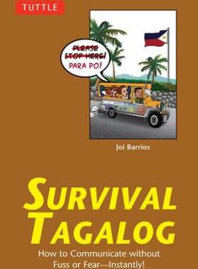 【预售】Survival Tagalog: How to Communicate Without Fuss or