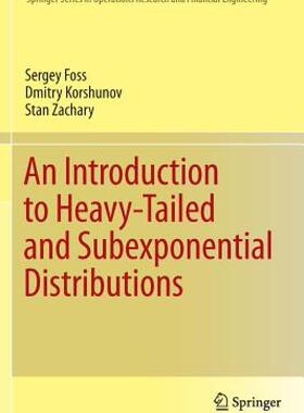 【预售】An Introduction to Heavy-Tailed and Subexponential