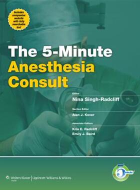 【预售】5-Minute Anesthesia Consult