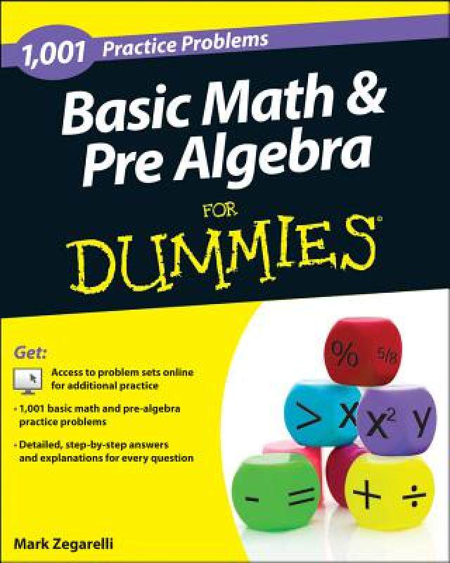 【预售】1,001 Basic Math and Pre-Algebra Practice Problems