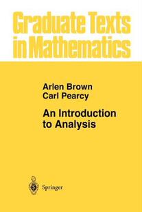 【预售】An Introduction to Analysis