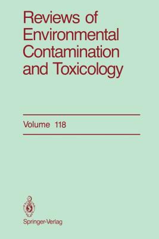 【预售】Reviews of Environmental Contamination and
