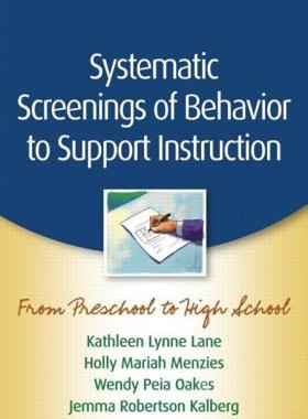 【预售】Systematic Screenings of Behavior to Support