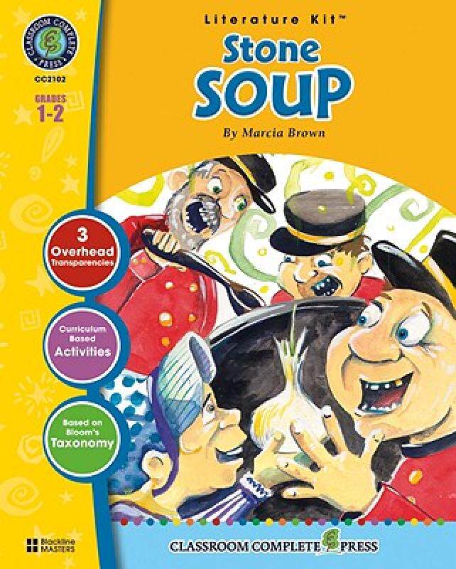 【预售】A Literature Kit for Stone Soup, Grades 1-2 [With 3