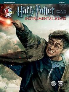 Potter Instrumental Solos Sax Harry Alto Book 预售