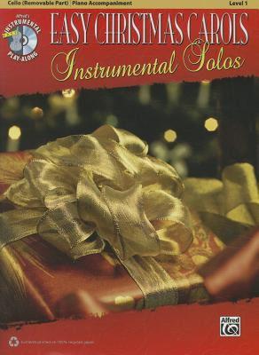 【预售】Easy Christmas Carols Instrumental Solos: Cello