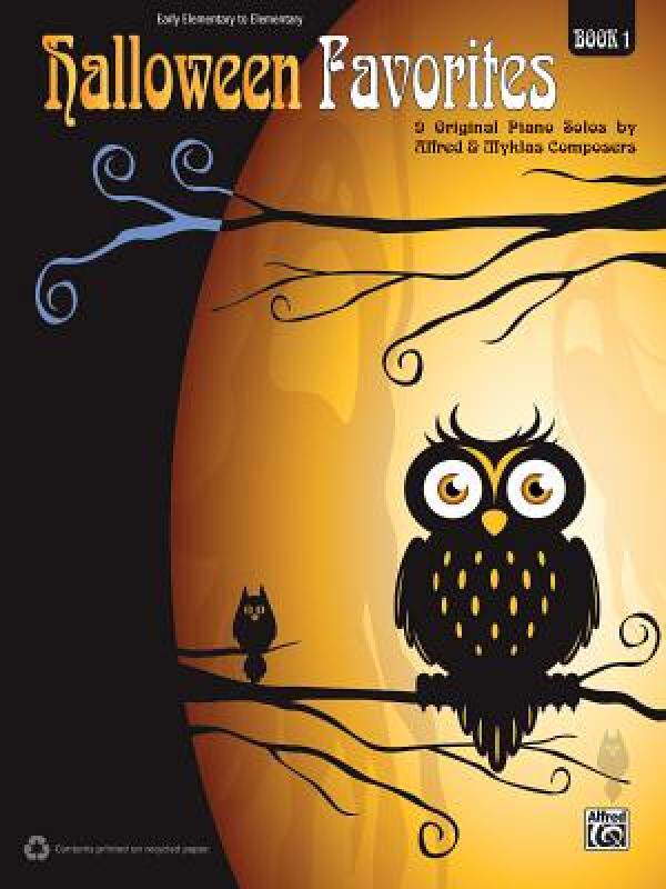【预售】Halloween Favorites: 9 Original Piano Solos by
