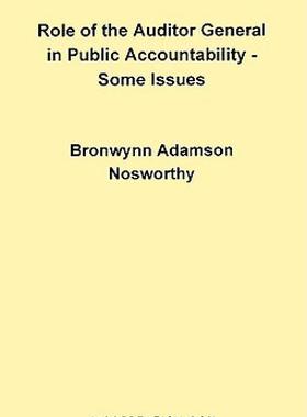 【预售】Role of the Auditor General in Public